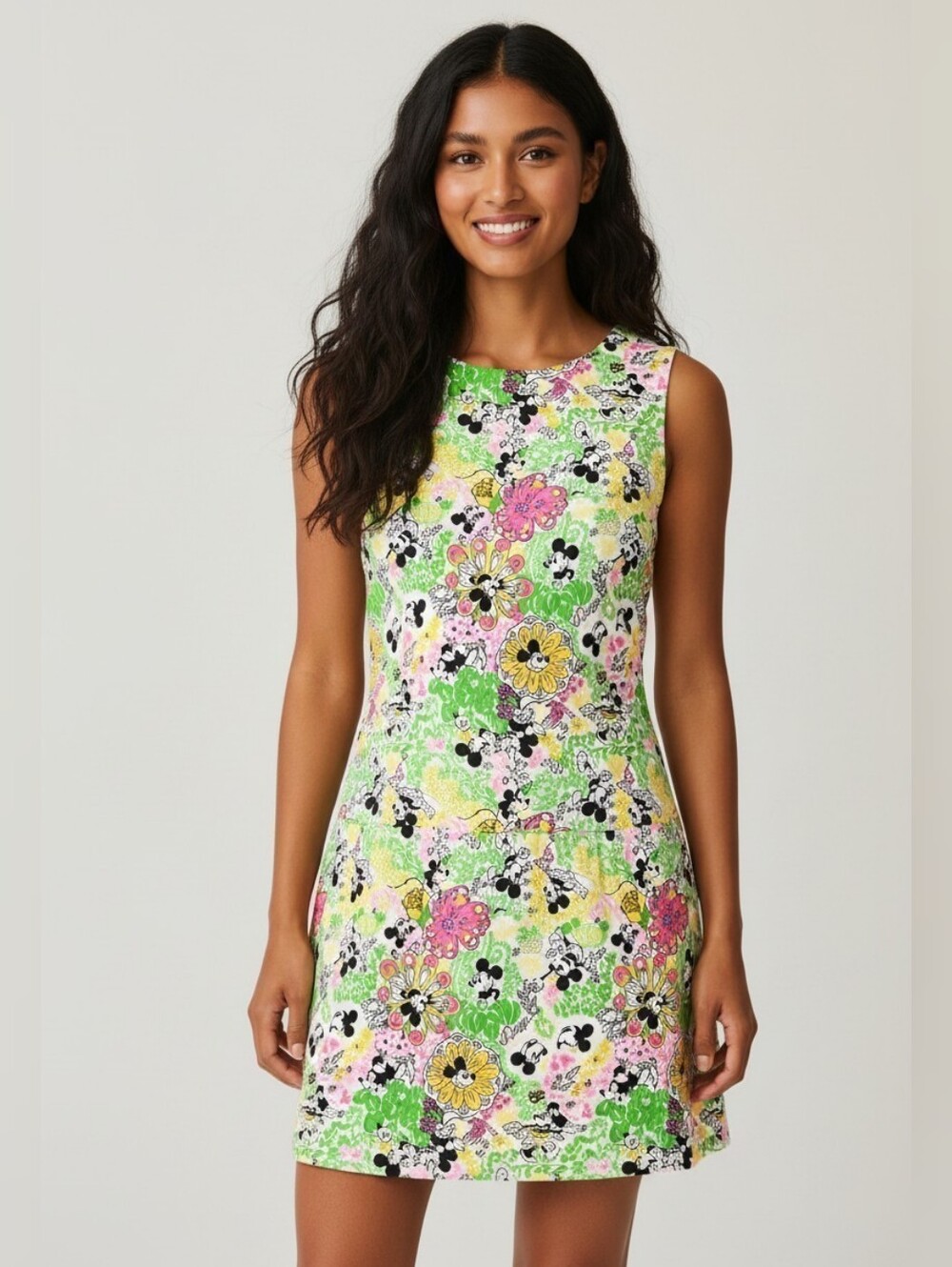 Lilly Pulitzer Luxletic Nadeera Active Dress Multi Throwback Disney XL NWT